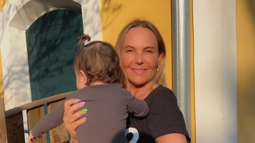 Natascha Ochsenknecht und ihre Enkelin Mavie