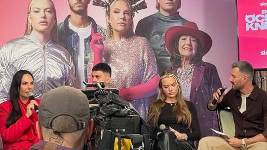 Natascha und Cheyenne Ochsenknecht bei der Pressekonferenz zu "Diese Ochsenknechts" Staffel vier