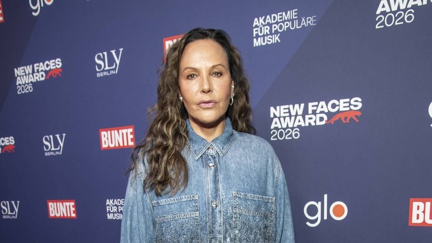 Natascha Ochsenknecht beim BUNTE New Faces Award Music 2026 im Café Moskau in Berlin