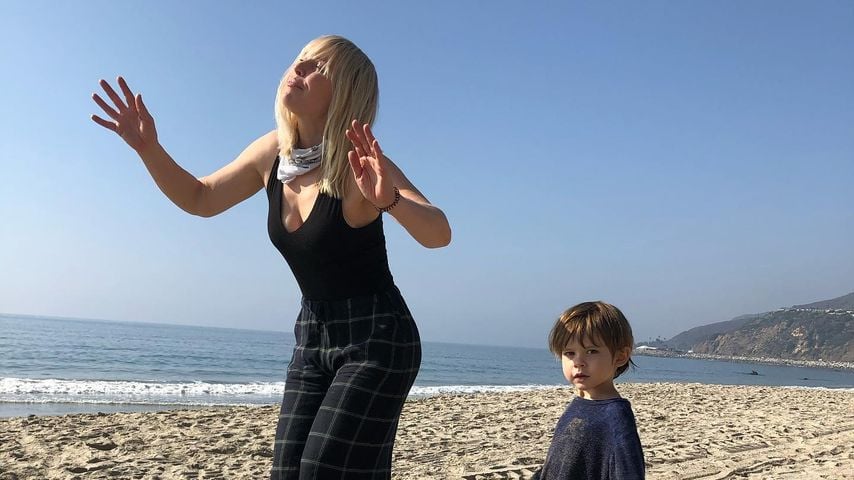 Natasha Bedingfield und ihr Sohn Solomon