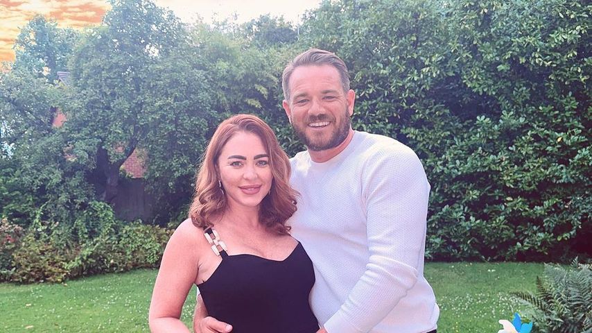 Natasha Hamilton und ihr Mann Charles Gay im Juli 2023