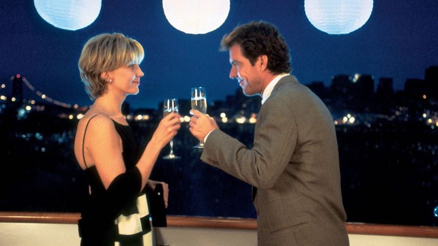 Natasha Richardson und Dennis Quaid in einer Szene aus "Ein Zwilling kommt selten allein" (1998)
