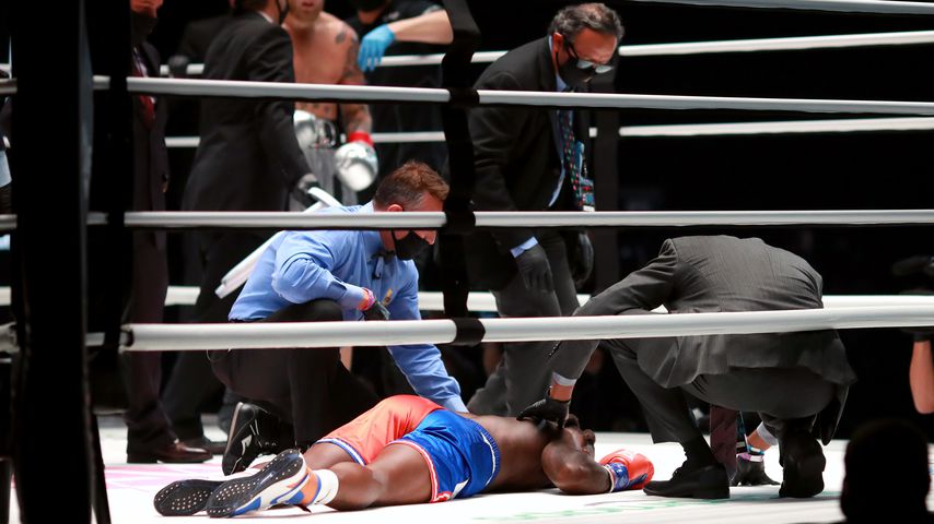 Nate Robinson beim Boxkampf gegen Jake Paul