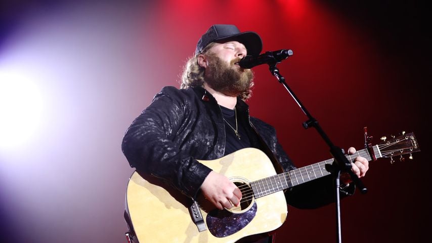 Nate Smith tritt beim New Faces of Country Music Dinner während des CRS 2023 auf, März 2023
