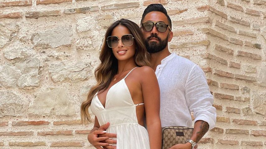 Nathalia Goncalves Miranda mit ihrem Freund