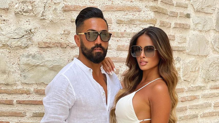 Nathalia Goncalves Miranda mit ihrem Freund