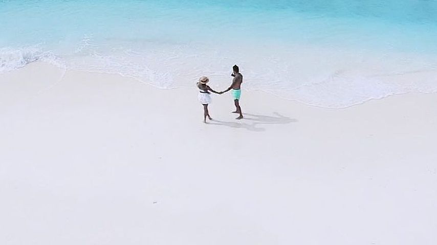 Nathalia Goncalves Miranda mit ihrem Freund