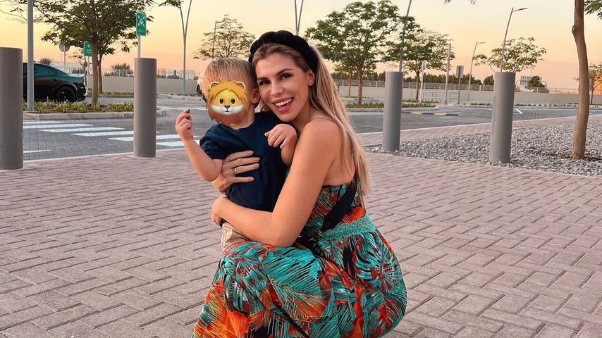 Nathalie Bleicher-Woth und ihr Sohn Liam, 2025