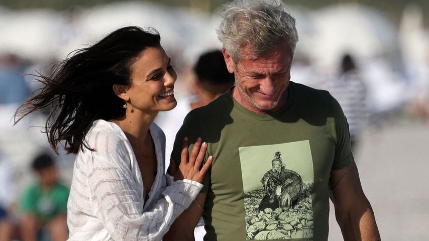 Nathalie Kelley und Sean Penn, Dezember 2023
