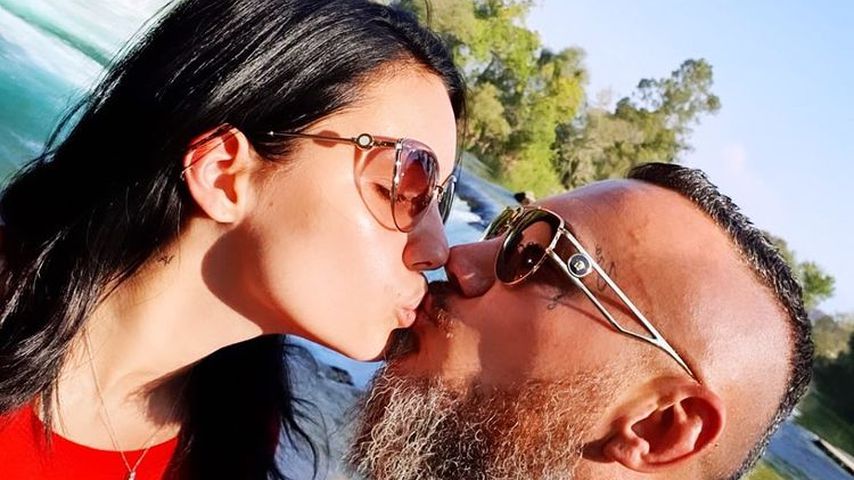 Nathalie Volk und ihr Freund Timur im September 2021