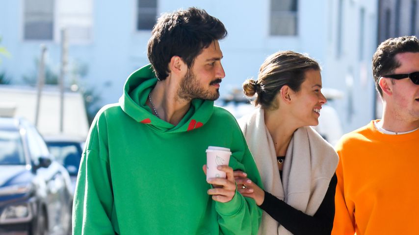 Nathan Dalah und Georgia Fowler im Juni 2020