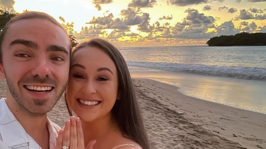 Am Strand: The-Wanted-Sänger Nathan Sykes hat sich verlobt