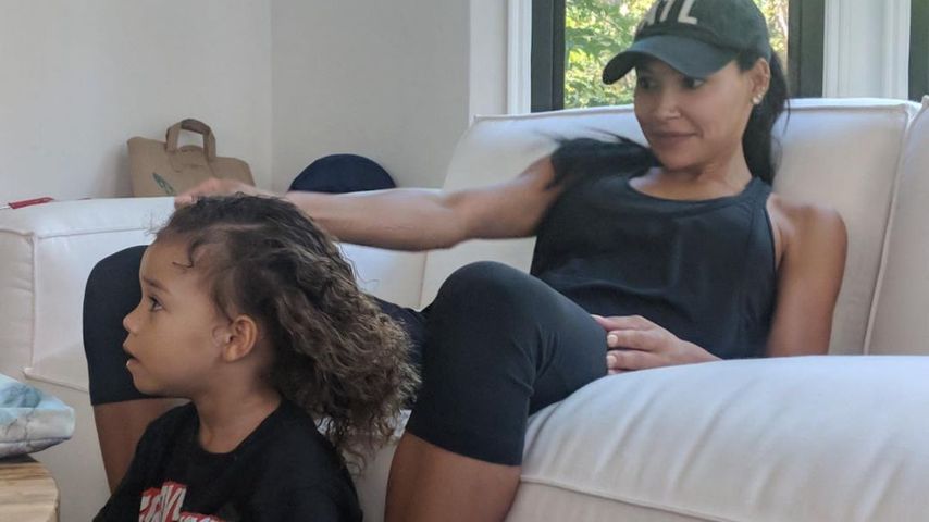 Naya Rivera mit ihrem Sohn