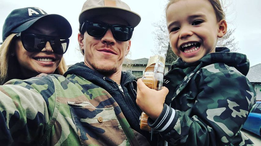 Naya Rivera, Ryan Dorsey und ihr Sohn Josey im Januar 2019