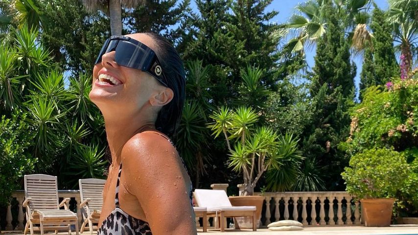 Nazan Eckes im Bikini