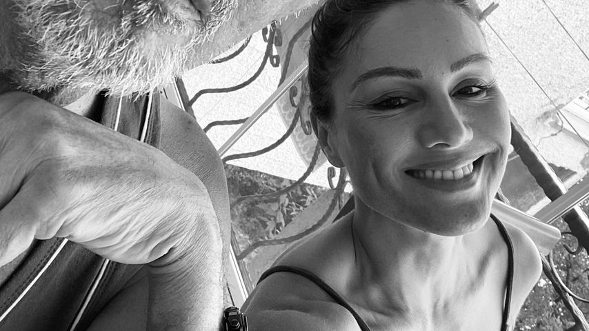 Nazan Eckes mit ihrem Vater