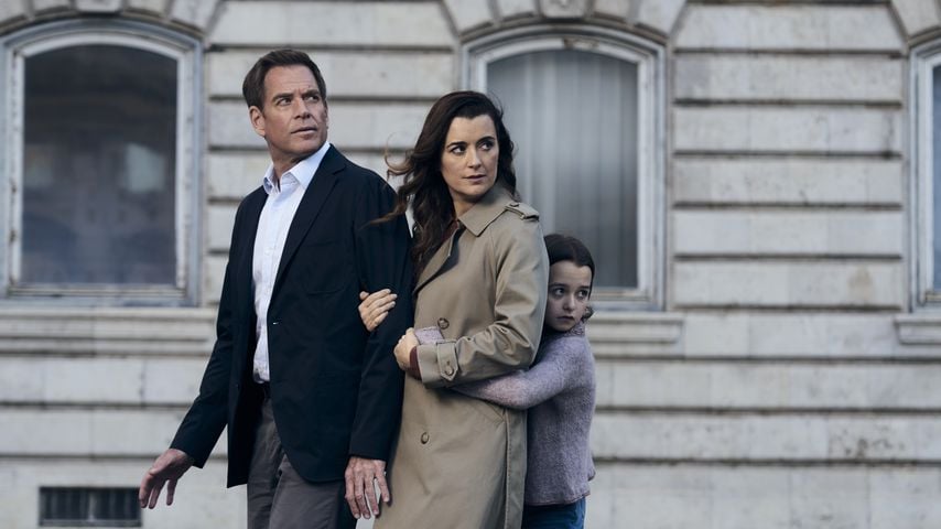 Tony und Ziva mit ihrer Tochter Tali