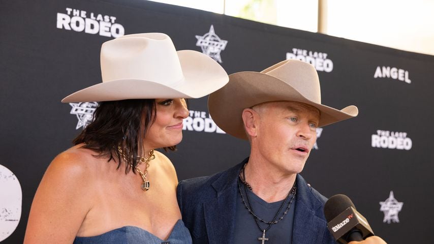 Neal McDonough und Ruve McDonough im Mai 2024 in Texas