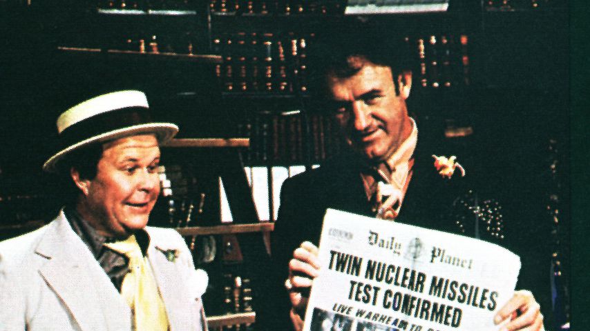 Ned Beatty und Gene Hackman 1978 in "Superman"