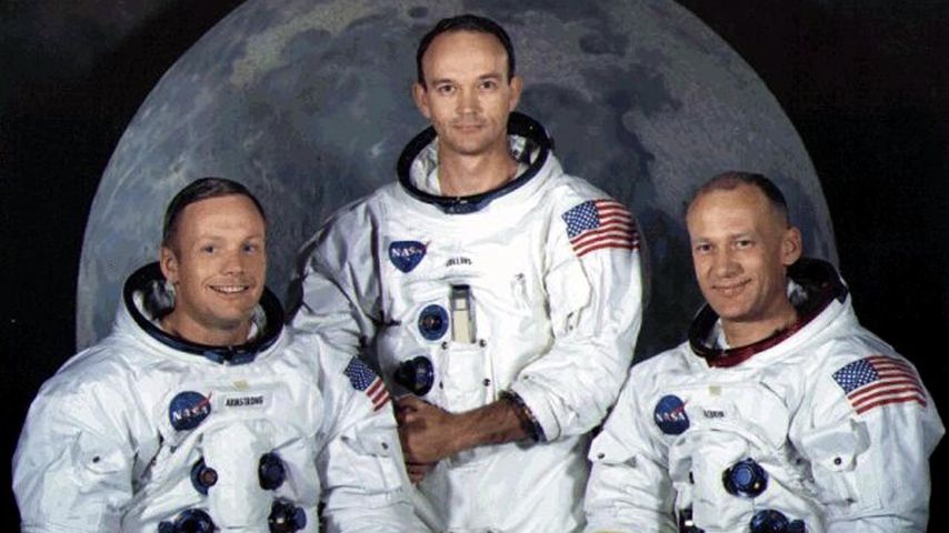 Neil Armstrong, Michael Collins und Buzz Aldrin