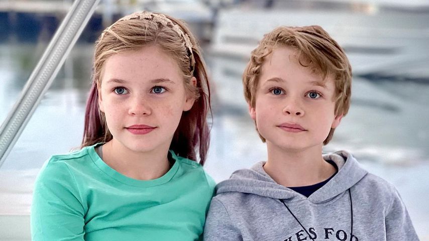Neil Patrick Harris' Kinder Harper und Gideon im Oktober 2021