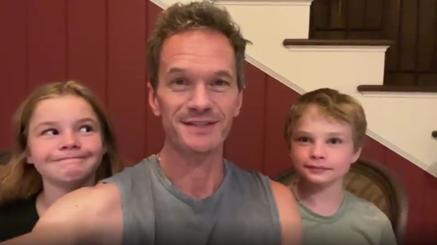 Kinder behaupten: Neil Patrick Harris ist zu oft am Handy