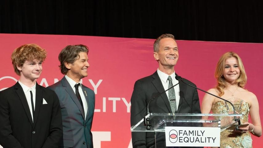 Neil Patrick Harris und Familie erhalten Luminary Award