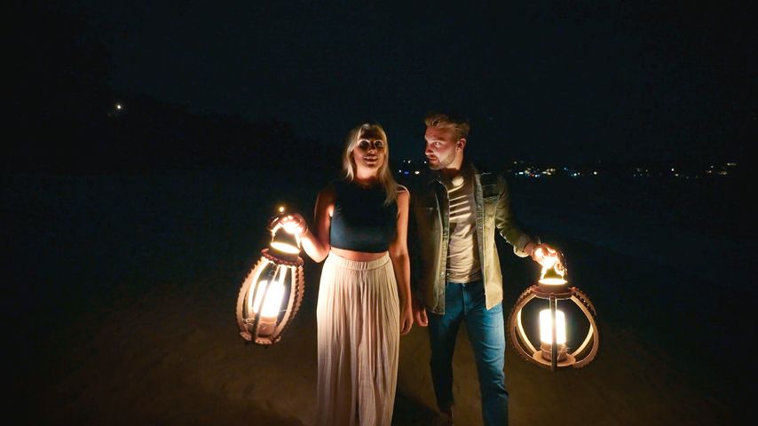 Nele Wüstenberg und Dominik Stuckmann bei einem Bachelor-Date