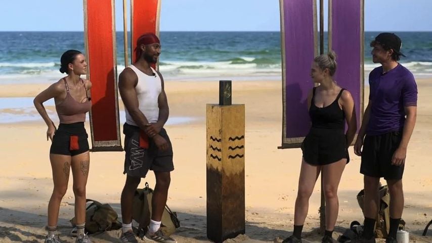 Nelly, Calvin Ogara, Greta Barthel und Garry Secret bei "Good Luck Guys"
