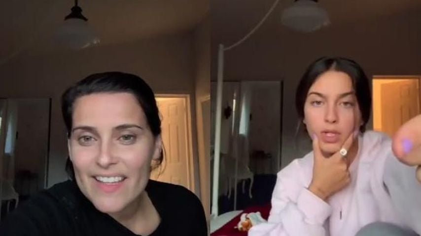 Nelly Furtado und ihre Tochter Nevis, 2020 auf TikTok