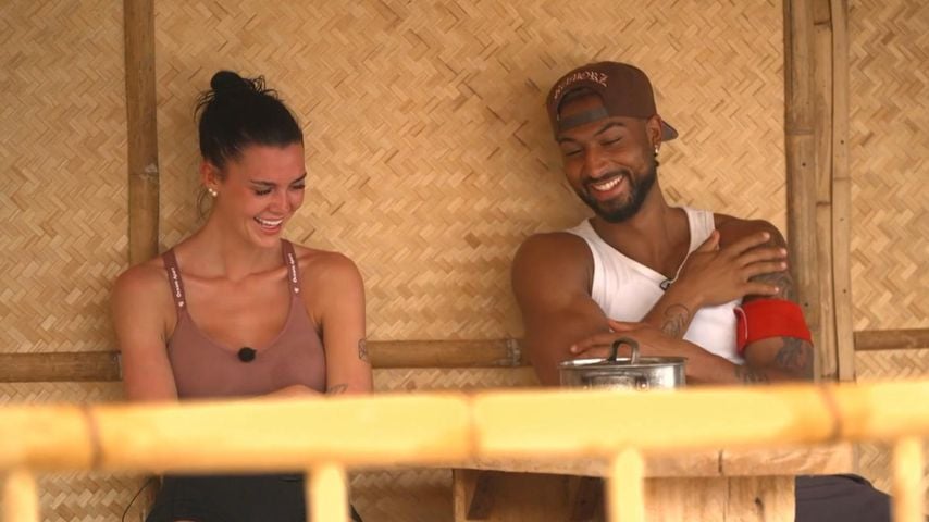 Nelly und Calvin Ogara bei "Good Luck Guys"