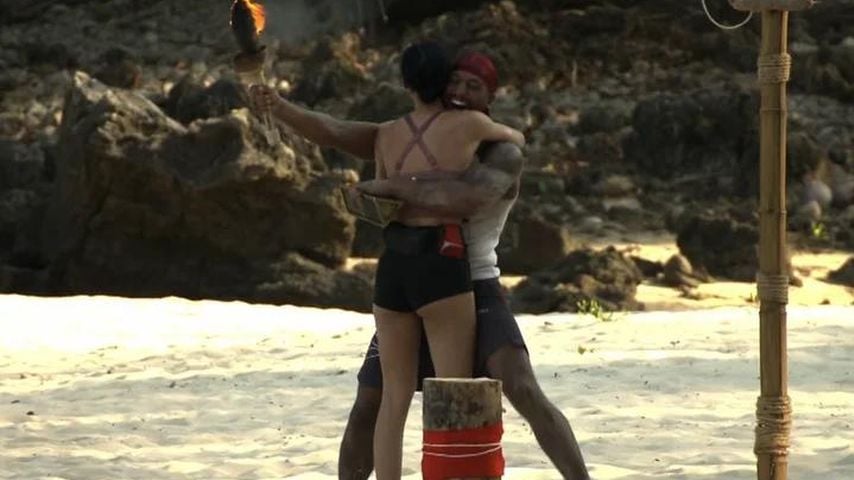 Nelly und Calvin Ogara bei "Good Luck Guys"
