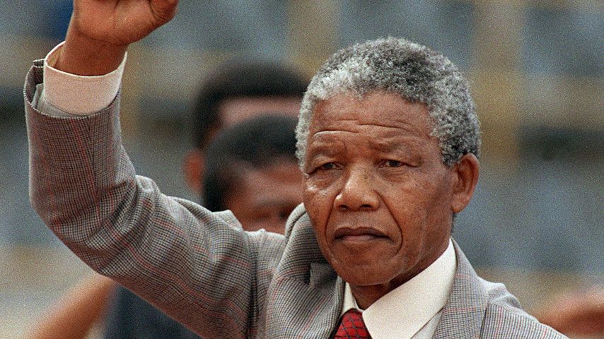 Nelson Mandela, ehemaliger Präsident Südafrikas