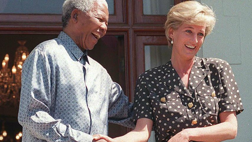 Nelson Mandela und Prinzessin Diana, 1997