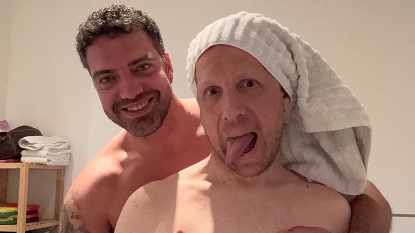 Nelson Mendes und Oliver Pocher im März 2025
