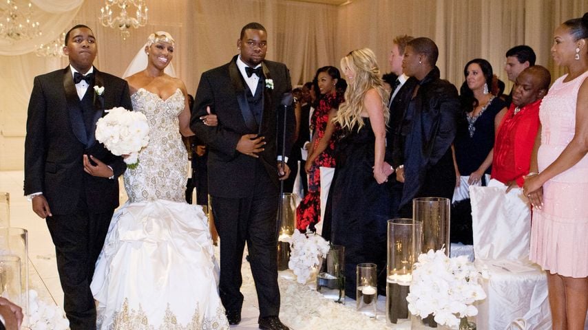 Nene Leakes mit ihren Söhnen Brentt Leakes und Bryson Bryant
