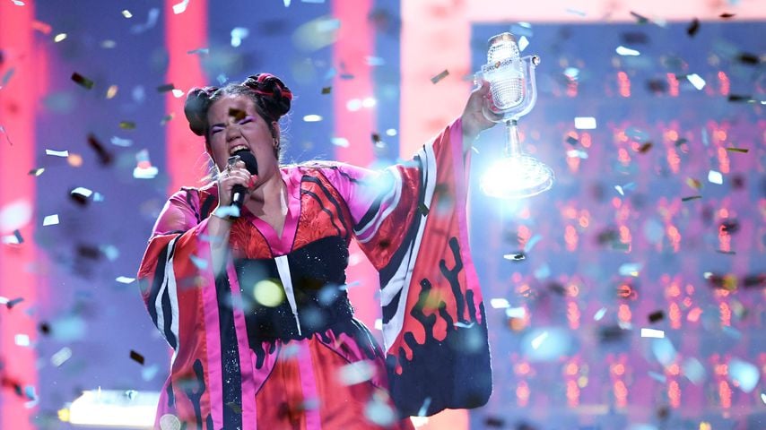 Die israelische Sängerin Netta Barzilai nach ihrem ESC-Sieg 2018
