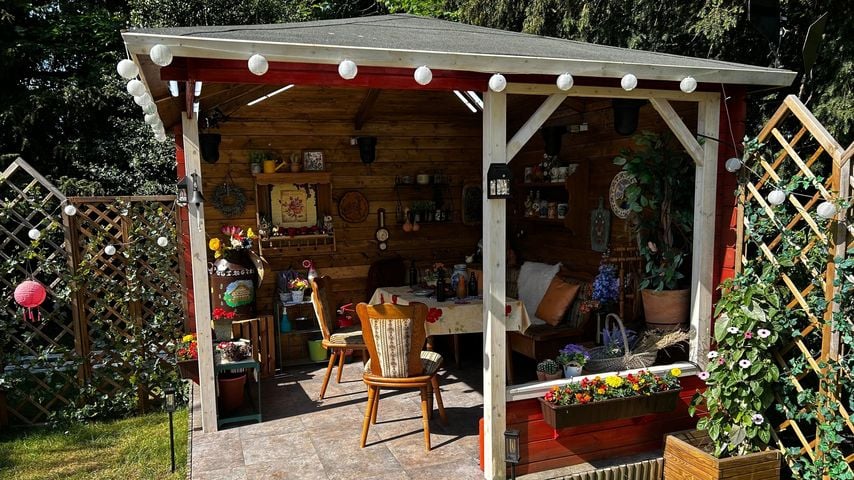 Neuer Ort im "Sommerhaus"-Garten
