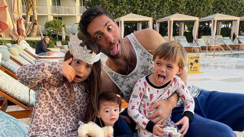 Nev Schulman mit seinen Kindern