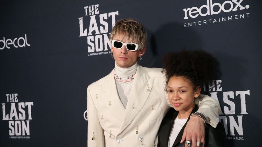 NEW York, NEW York - December 02, Colson Baker, Tochter Casie Colson Baker,  Premiere von"The Last S
