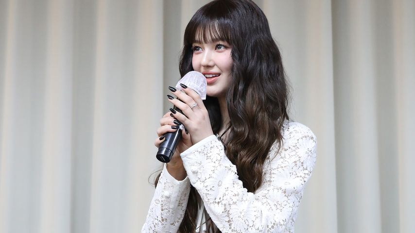 NewJeans' Danielle bei einer Pressekonferenz in Seoul im November 2024