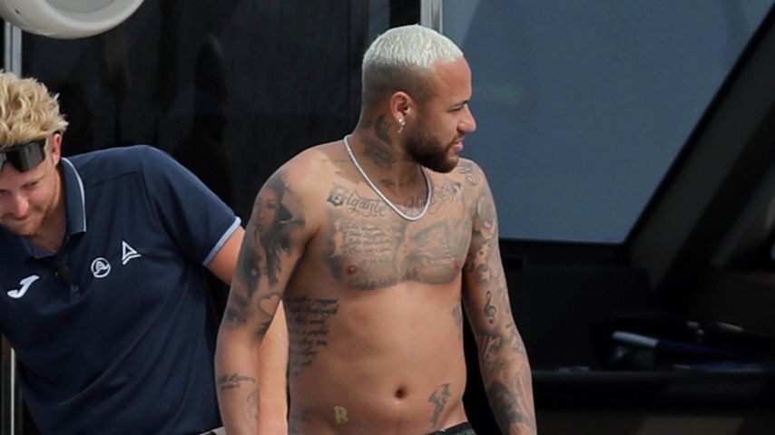Neymar im Urlaub auf Formentera