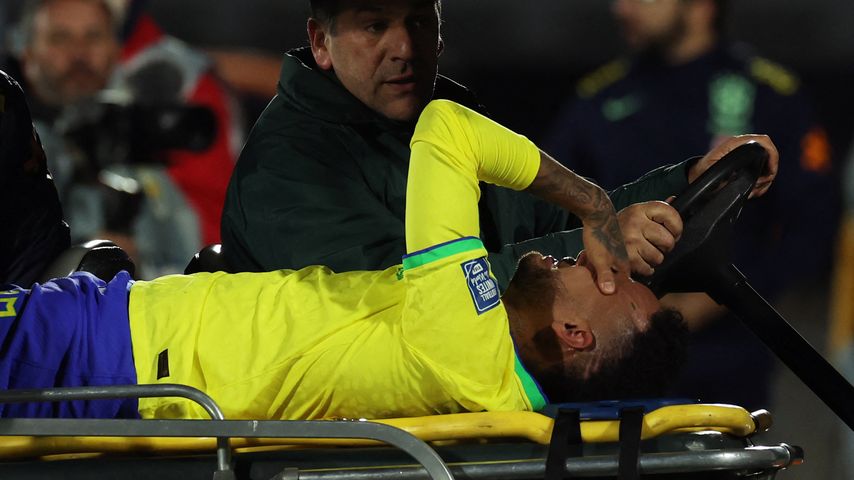 Neymar Jr. bei einem Qualifikationsspiel in Uruguay