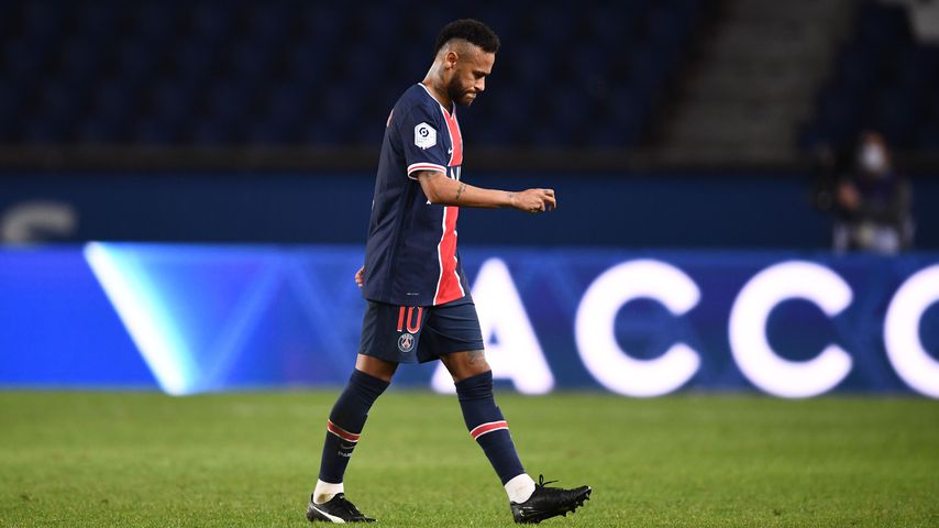 Neymar Jr. nach einem Fußballspiel in Paris im September 2020