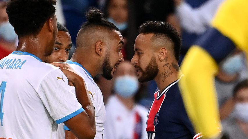 Neymar Jr. bei einem Fußballspiel in Paris im September 2020