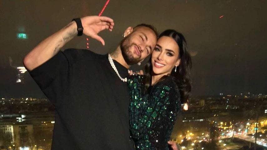 Neymar mit seiner Freundin Bruna Biancardi