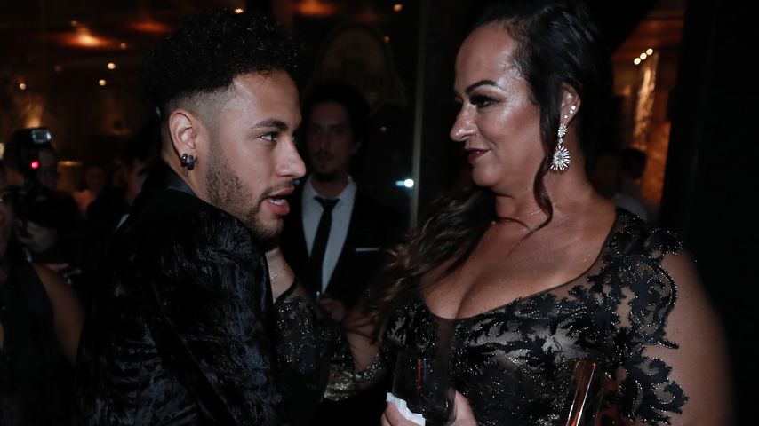 Neymar Jr. und seine Mutter Nadine Gonçalves
