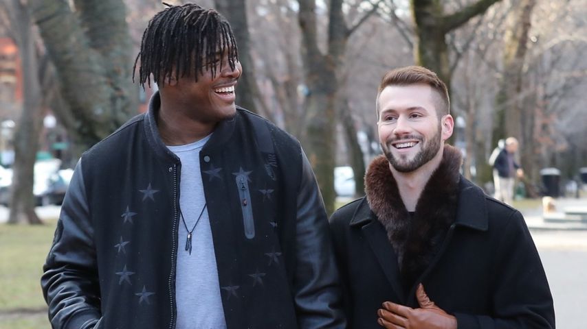 NFL-Profispieler Ryan Russell und sein Freund Corey O'Brien
