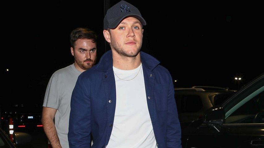 Niall Horan auf dem Weg zu Post Malones Konzert in Inglewood