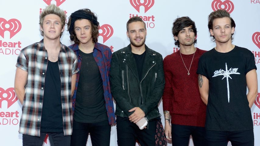 Niall Horan, Harry Styles, Liam Payne, Zayn Malik und Louis Tomlinson im September 2014